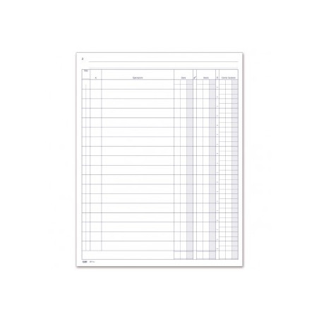Registro Dare/Avere c/conto Scalare 96pg 31x24,5 Cm